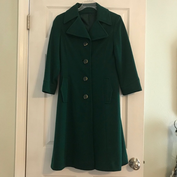 Vintage Jackets & Blazers - Vintage Kelly Green Coat